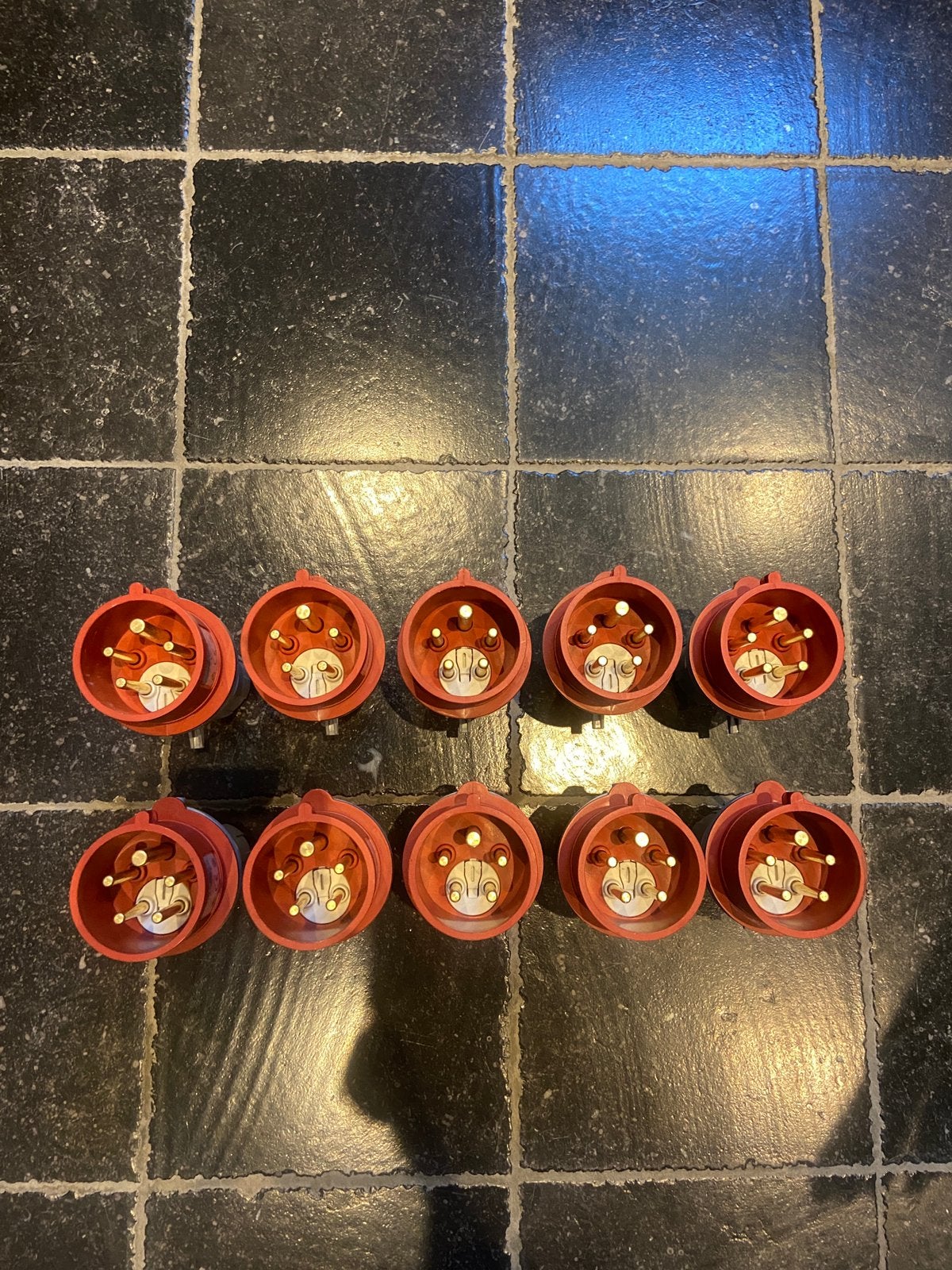 10x 380v 16a stekkers, Ophalen, Nieuw, Overige merken, Stekker