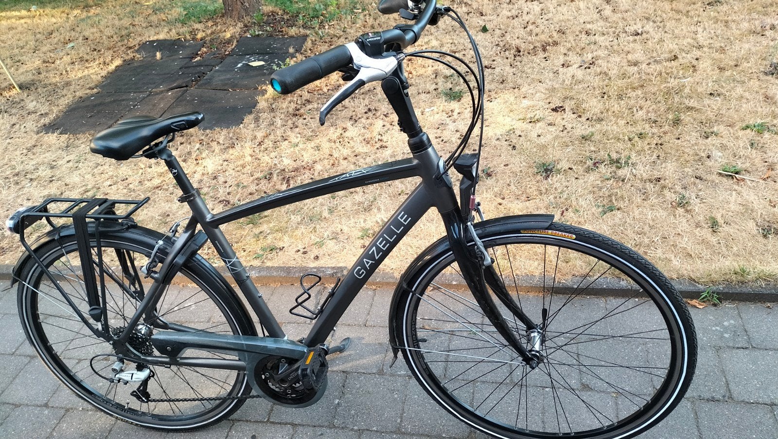 Gazelle S27 vanaf 1m65, Deore 27v, carbon vork, 15Kg, Ophalen, 28 inch, Velgrem, Zo goed als nieuw