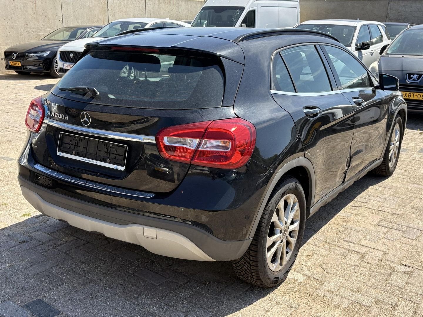 Mercedes-Benz GLA 180 d Ambition | €5950 NETTO! | Automaat |, Auto's, Mercedes-Benz, Zwart, Zwart, Bedrijf, Te koop