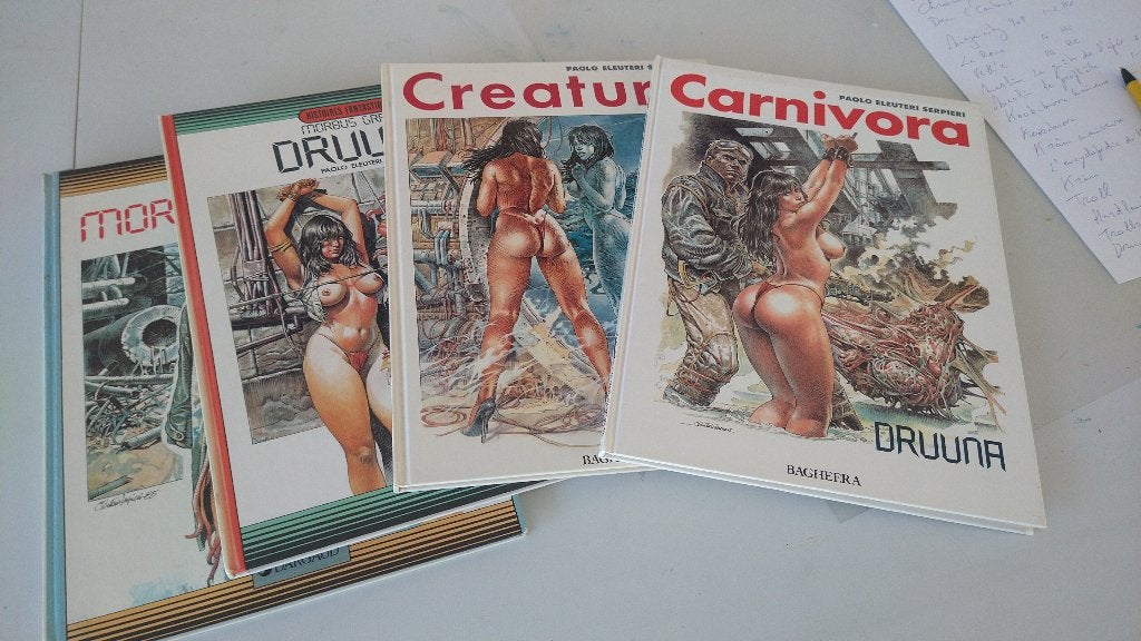 Druuna, Boeken, Stripverhalen, Gelezen, Ophalen