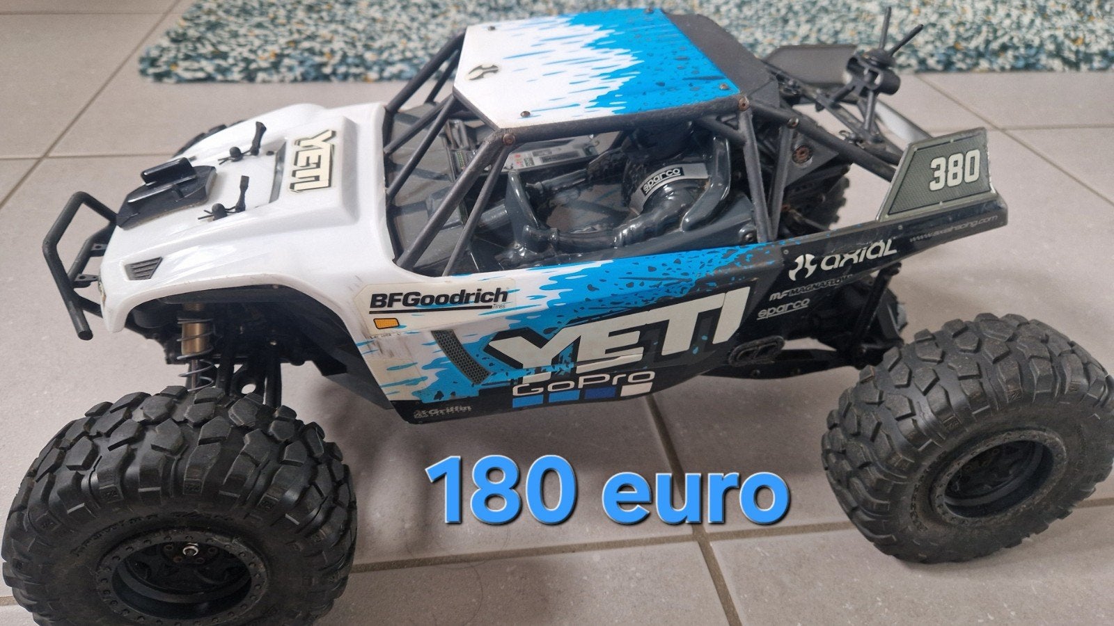 Axial Yeti 1/10 Mamba Max Pro SCT, Échelle 1:10, Voiture off road, Enlèvement, Utilisé