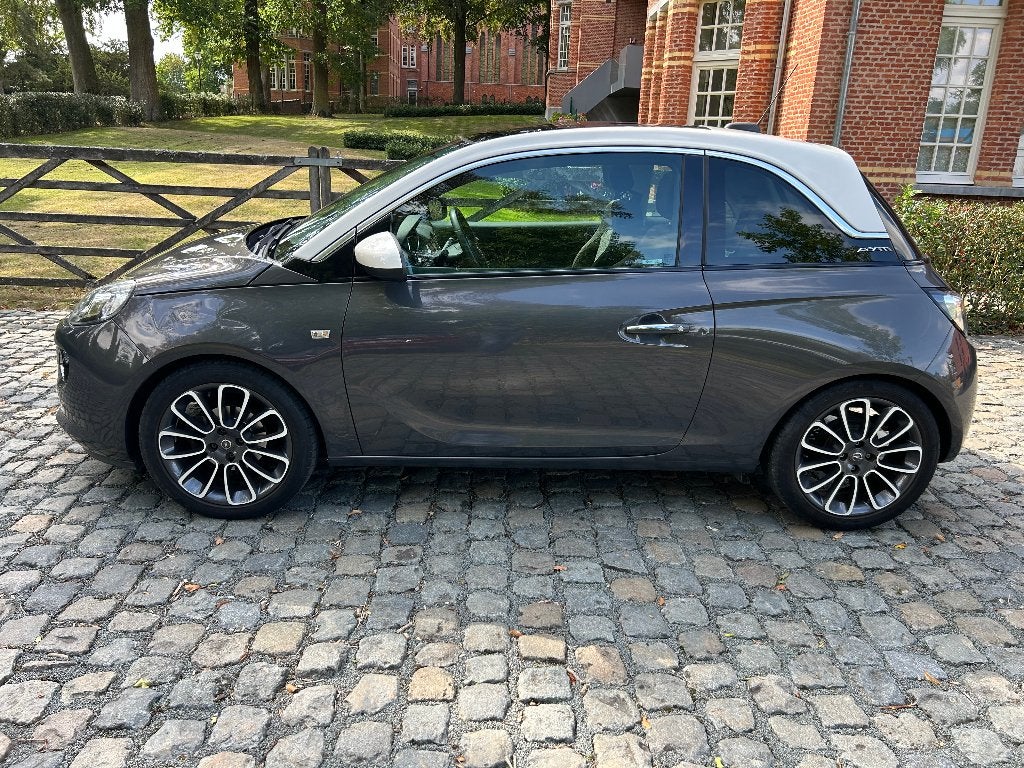 Opel Adam - 1.2i Glam, Argent ou Gris, Euro 6, Entreprise, Boîte manuelle