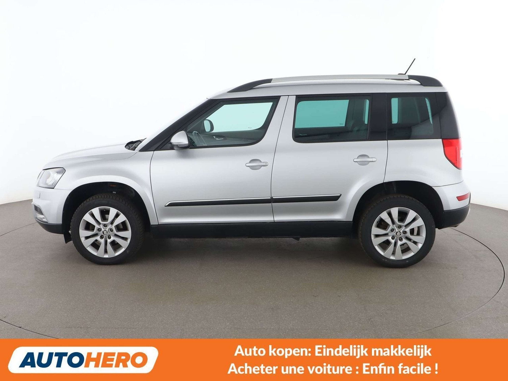 Skoda Yeti 1.4 TSI Style Outdoor 4x4 (bj 2016, automaat), Auto's, Skoda, Automaat, Gebruikt, Elektrische ramen, Leder