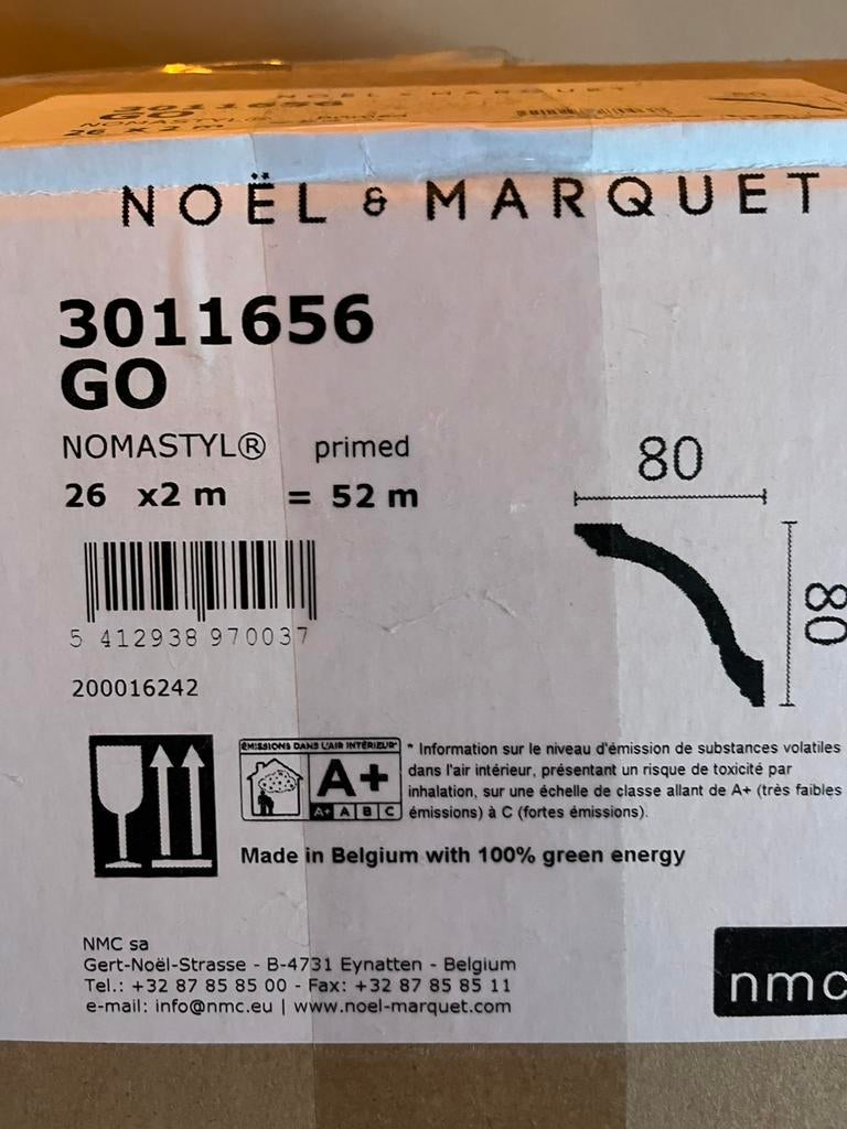 Noël & Marquet sierlijsten 3011656 13 stuks, Doe-het-zelf en Bouw, Ophalen, Nieuw, 200 tot 250 cm, Lijsten