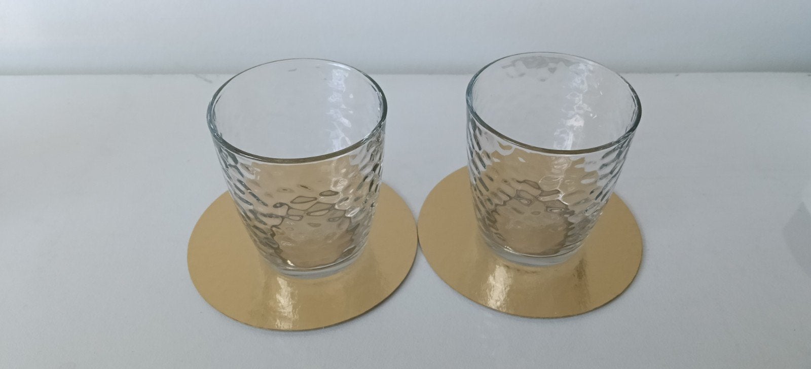 €2 voor 2 glazen Amaretto Disaronno. Conisch glas., Collections, Enlèvement ou Envoi