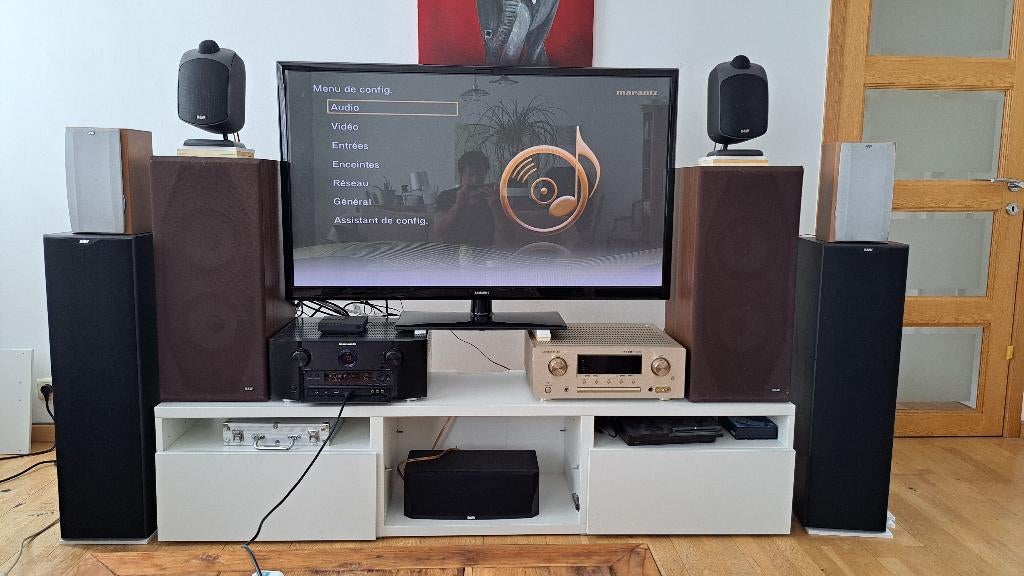 Marantz SR7009 + B&W – Système Home Cinéma Hi-Fi, TV, Hi-fi & Vidéo, Ensembles home-cinéma, Utilisé, Autres lecteurs, Autres systèmes