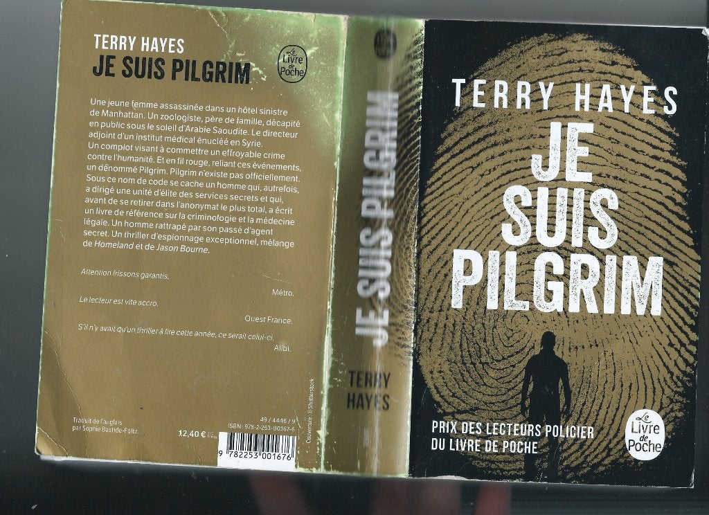 Terry Hayes :  Je suis Pilgrim + L'année de la sauterelle, Enlèvement ou Envoi, Utilisé, Terry Hayes
