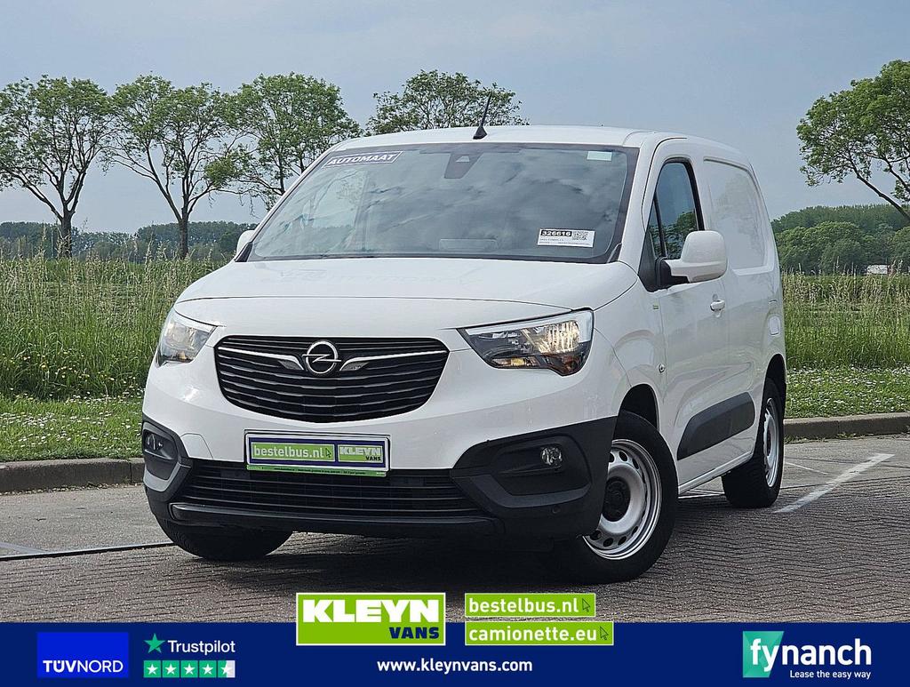 Opel COMBO 1.5 L1 Automaat Navi NAP, Auto's, Bestelwagens en Lichte vracht, Automaat, Wit, Bedrijf, Te koop