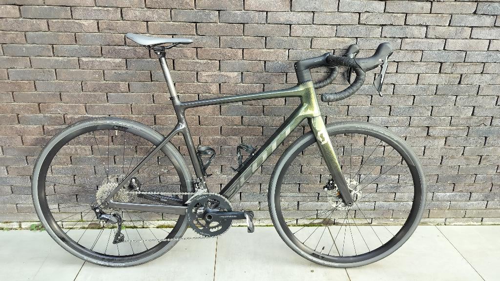 Te Koop: Scott Addict 30 Yellow, 28 inch, Carbon, Heren, Zo goed als nieuw