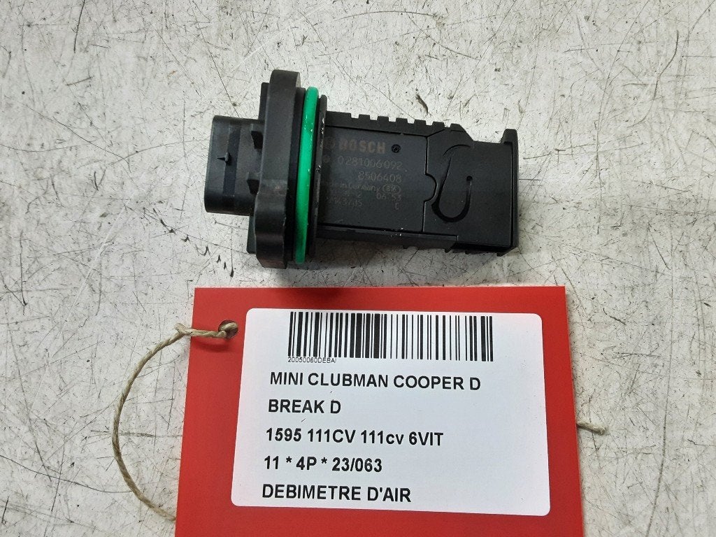LUCHTHOEVEELHEIDSMETER Mini Clubman (R55) (8506408), Auto-onderdelen, Gebruikt, Mevr. I. Hauben, Mini, Rue de l'Espoir 34 34
4030  GRIVEGNÉE, BE