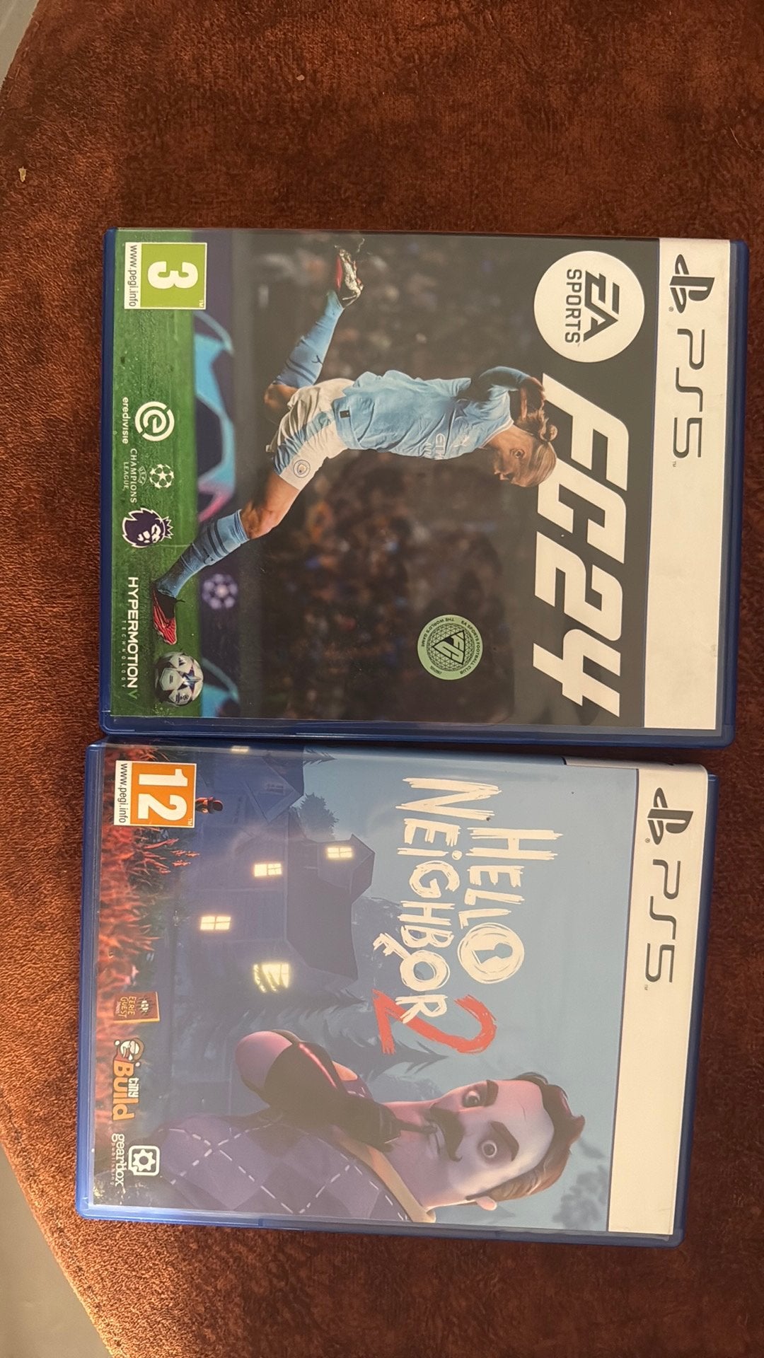2 PS5 games – EA Sports FC 24 + Hello Neighbor 2, Consoles de jeu & Jeux vidéo, Jeux | Sony PlayStation 5, Enlèvement, Comme neuf