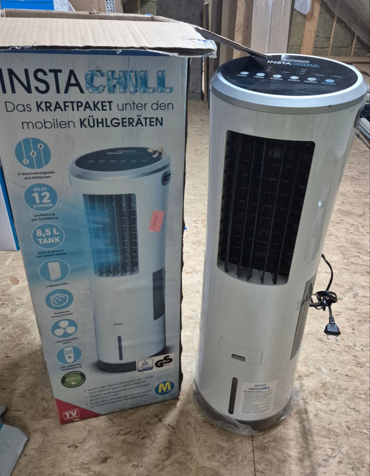 Livington InstaChill Air Cooler, Electroménager, Enlèvement