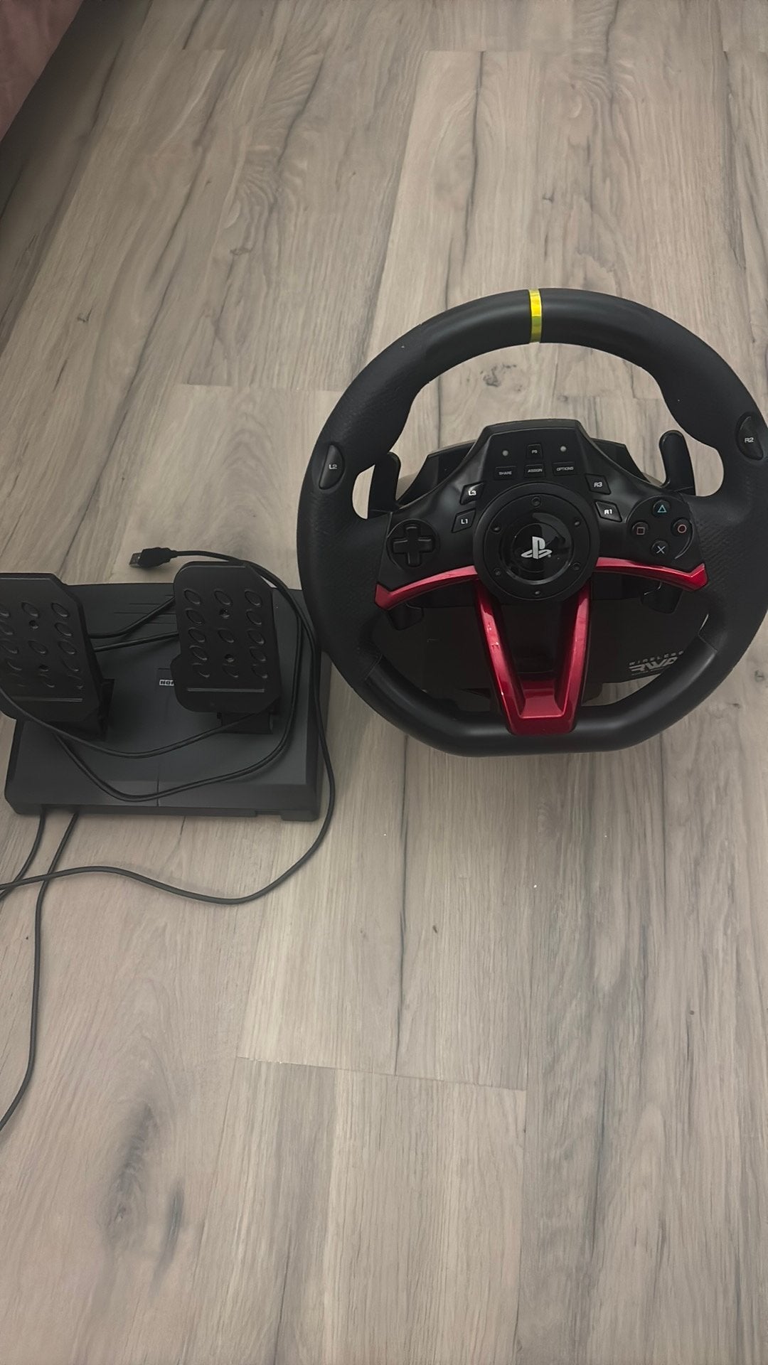 Hori Wireless racing wheel apex voor PS4,PS5 en PC, Enlèvement, Comme neuf