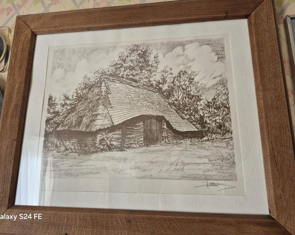Pentekening, Ophalen