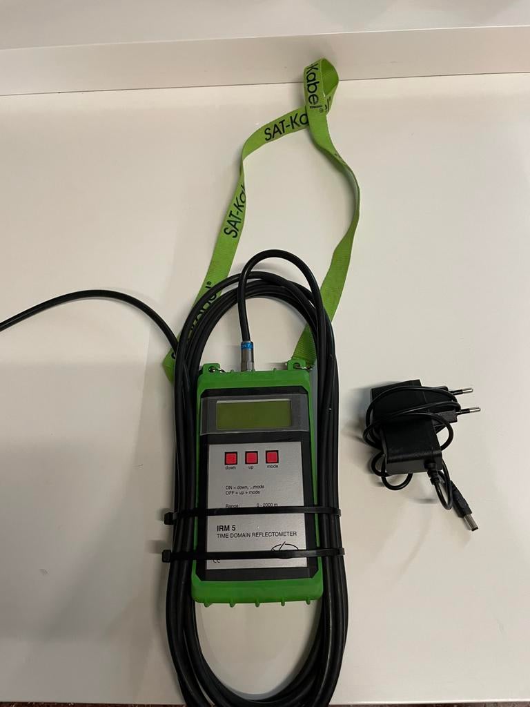 TDR / Impulsreflectometer (Telenet), Bricolage & Construction, Instruments de mesure, Enlèvement, Utilisé, Autres appareils de mesure ou compteurs