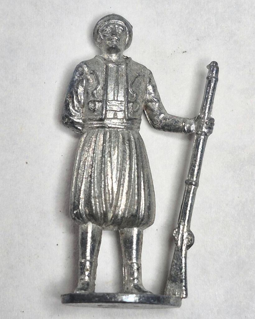 Metal Söldner Soldaten 1830-1915 19.Jahrhundert Evzone Zink, Verzamelen, Verrassingseieren, Ophalen of Verzenden, Gebruikt, Overige typen