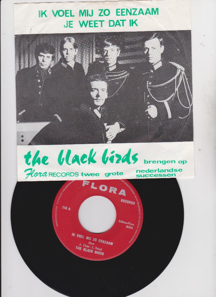 The Black Birds  – Ik Voel Mij Zo Eenzaam    1967, Cd's en Dvd's, Vinyl Singles, Gebruikt, Single, Nederlandstalig, 7 inch, Ophalen of Verzenden