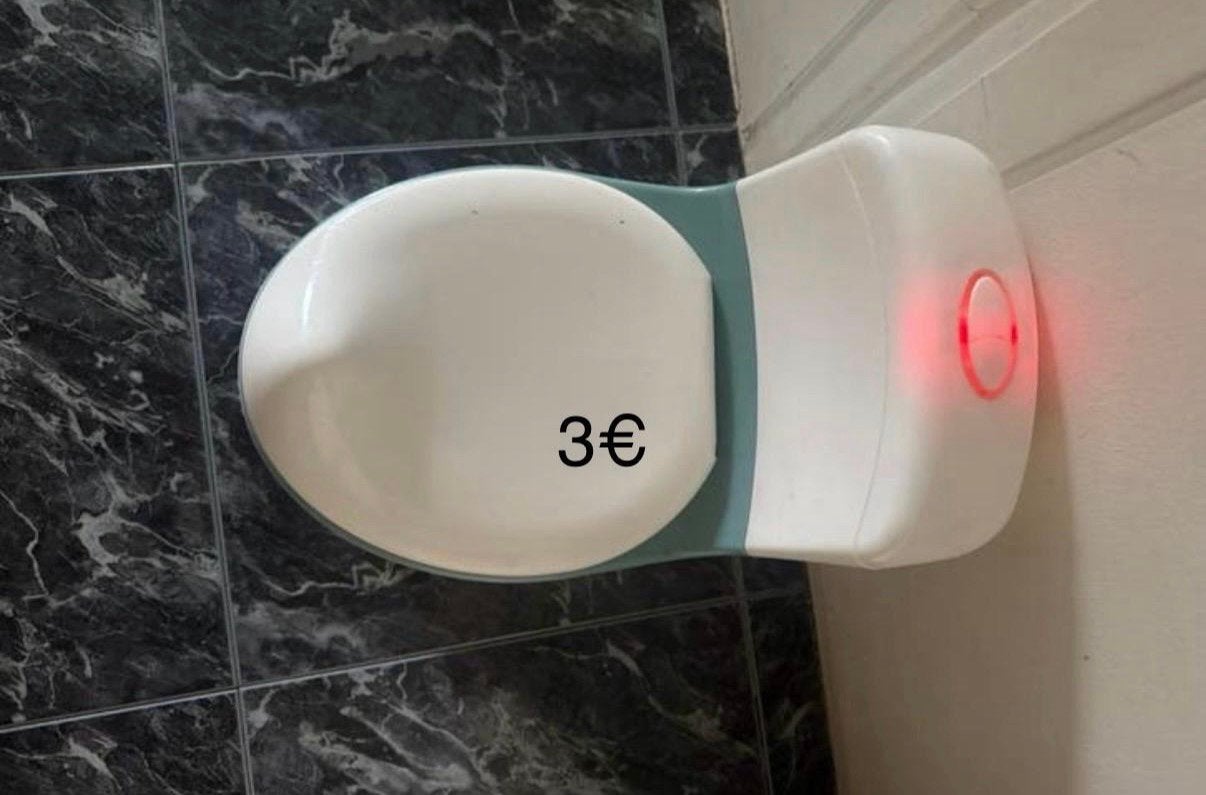 Elektrisch kindertoilet, Ophalen of Verzenden, Zo goed als nieuw
