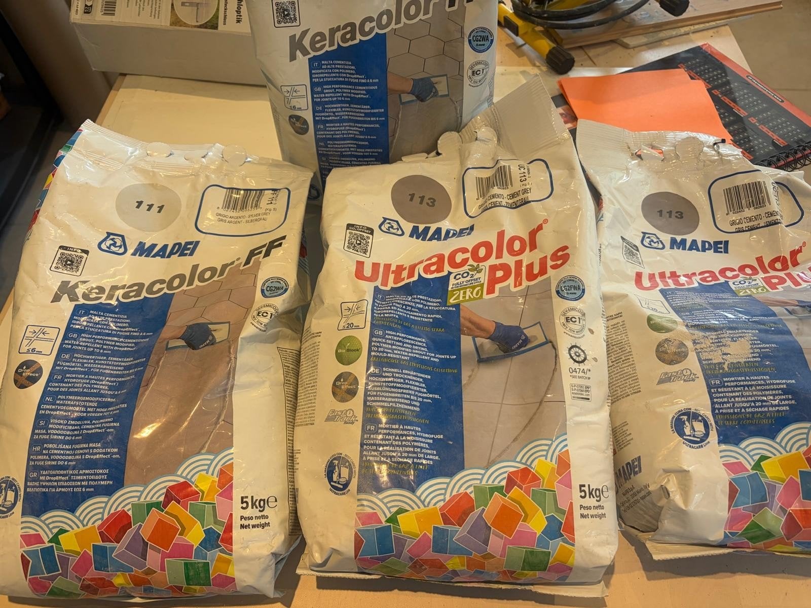 sac pour joint pour carrelage, Bricolage & Construction, Dalles & Carrelages, Enlèvement