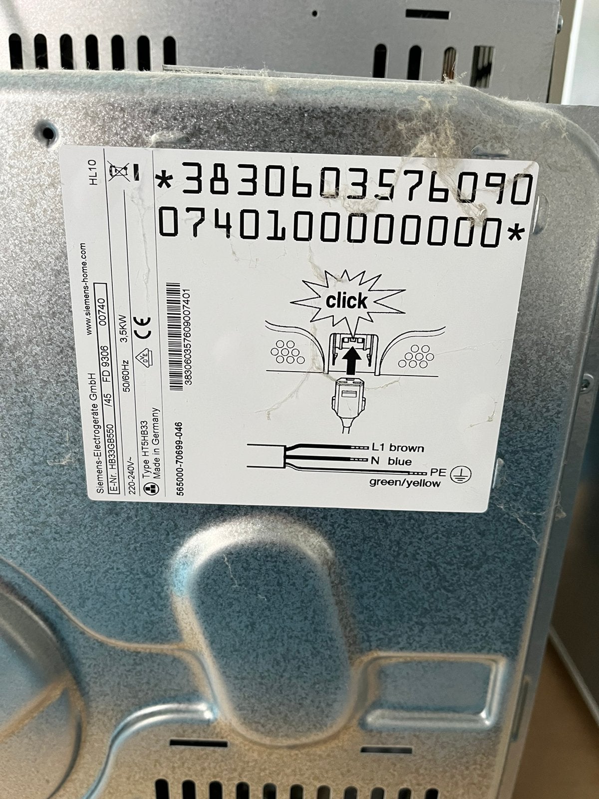 Oven, Elektronische apparatuur, Ophalen, Gebruikt, Oven, Hete lucht