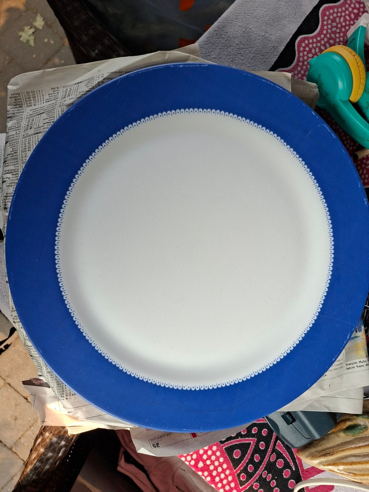 lot de 11 grandes sous assiettes Arcopal, Maison & Meubles, Enlèvement ou Envoi
