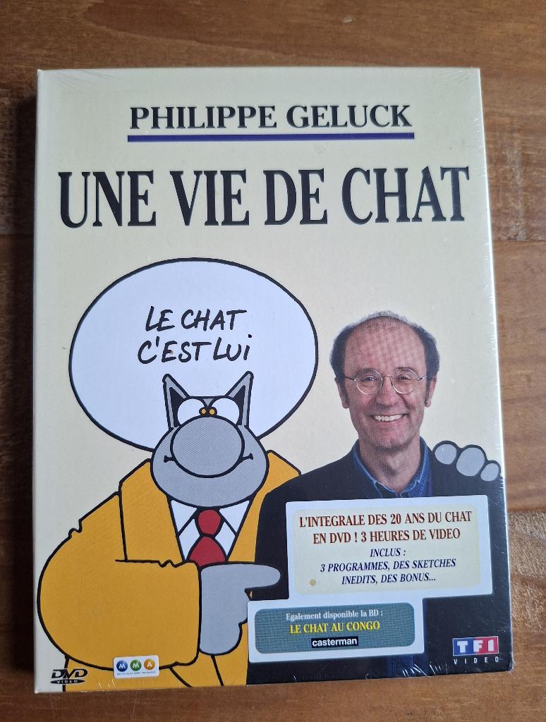 Une vie de chat - Philippe Geluck, Cd's en Dvd's, Dvd's | Documentaire en Educatief, Nieuw in verpakking, Kunst of Cultuur, Ophalen of Verzenden