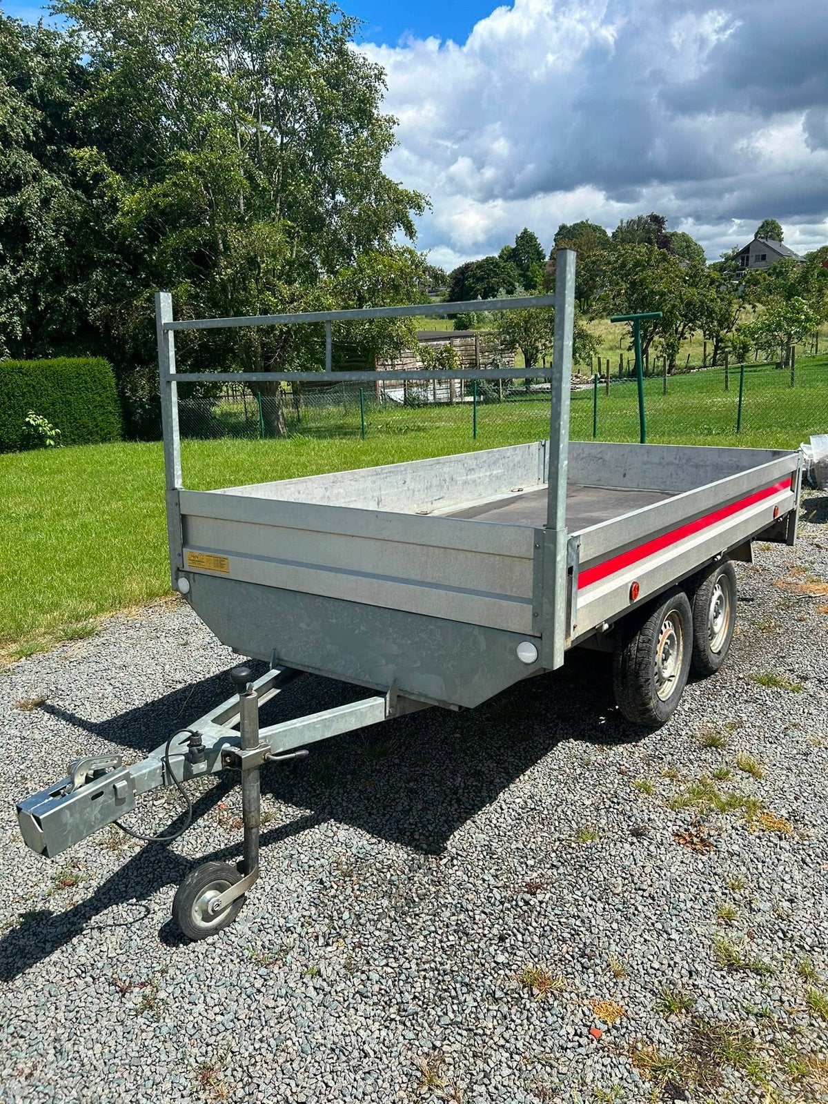 Remorque non freinée 750 kg, Enlèvement, Comme neuf