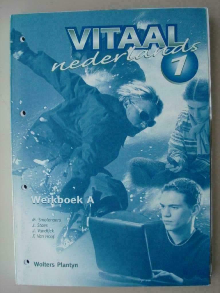 18. Vitaal Nederlands 1 Werkboek A Wolters Plantyn 2005, Néerlandais, Comme neuf, Secondaire, M. Smolenaers