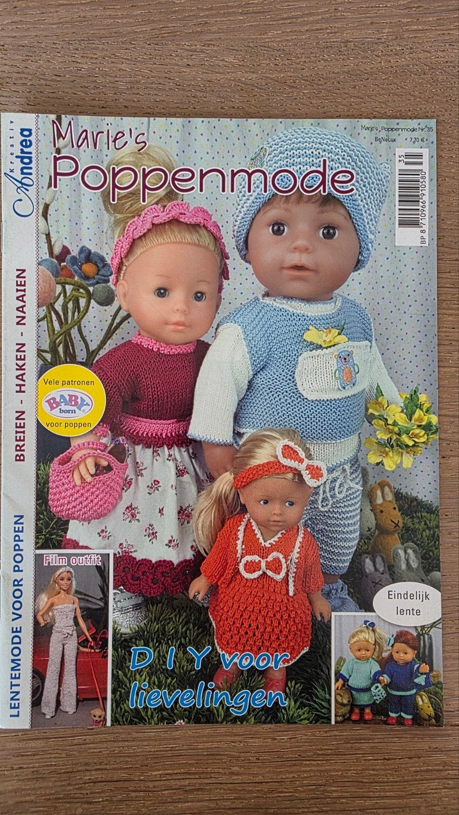 NIEUW tijdschrift Marie's poppenmode Lentemode, Ophalen of Verzenden, 1980 tot heden, Tijdschrift