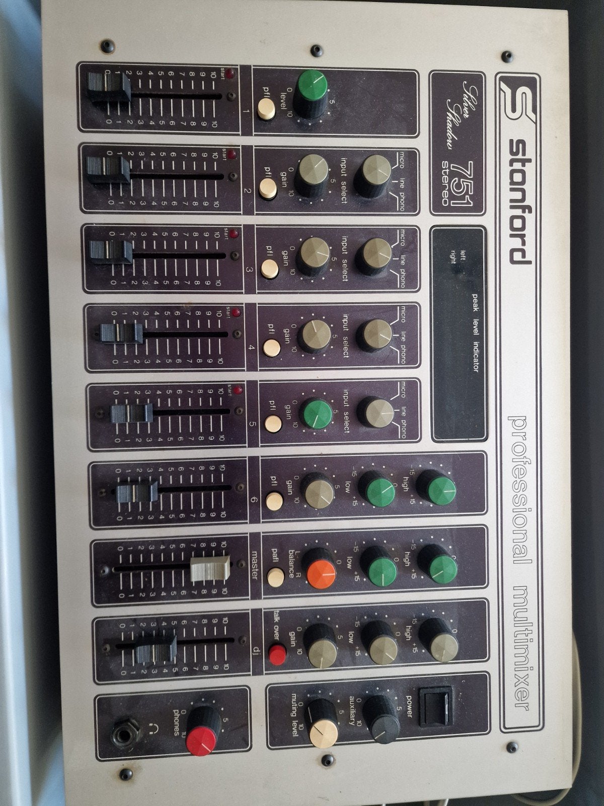 mengpaneel, Muziek en Instrumenten, Ophalen, Zo goed als nieuw, 10 tot 20 kanalen, Microfooningang