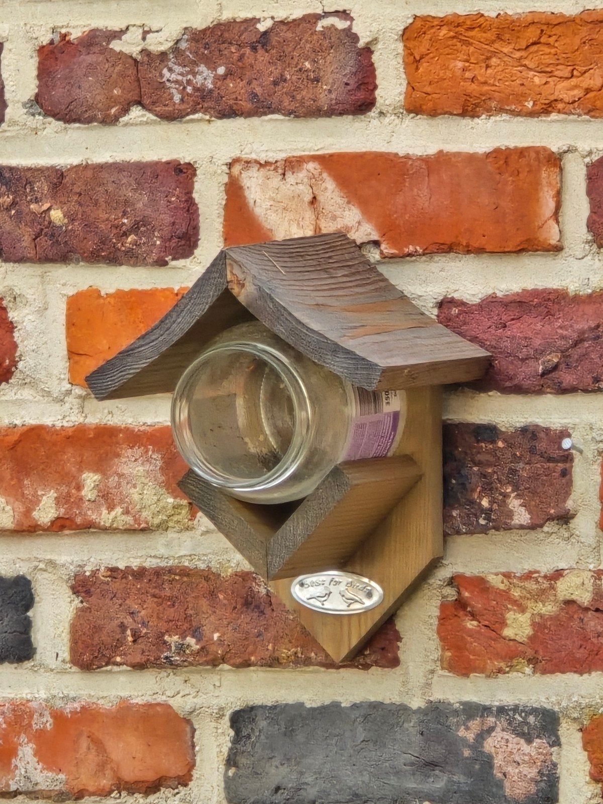 vogel voederhuisje met 1 ongeopend potje, Ophalen, Gebruikt, Eten en Drinken