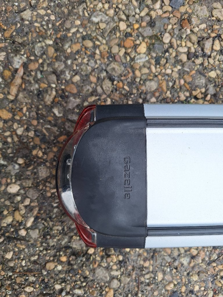 Gazelle innergy silver Li-ion batterij, Ophalen, Gebruikt