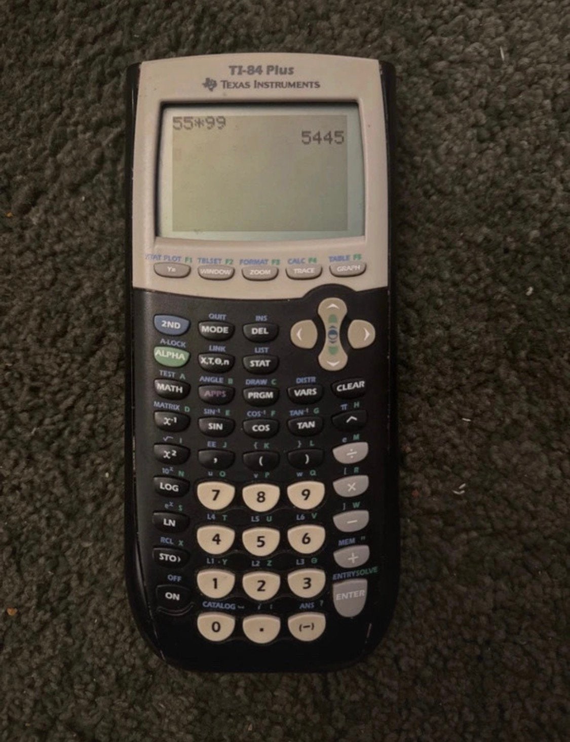 Texas Instruments TI-84 Plus Grafische Rekenmachine, Ophalen of Verzenden, Grafische rekenmachine, Zo goed als nieuw