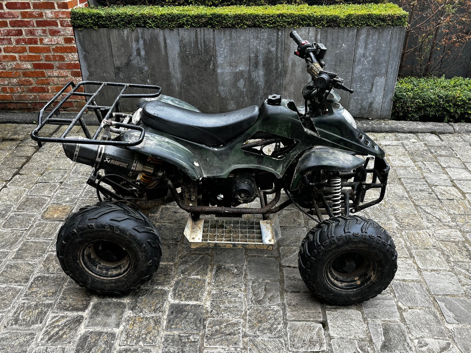 Quad 125cc, Fietsen en Brommers, Ophalen, Gebruikt, 125 cc, Schijfrem