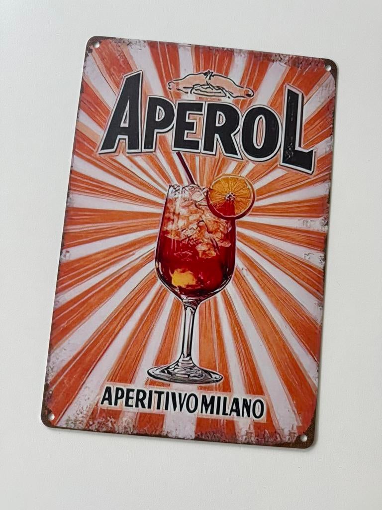 Panneau d'affichage en métal Aperol, Enlèvement ou Envoi, Neuf, Panneau publicitaire