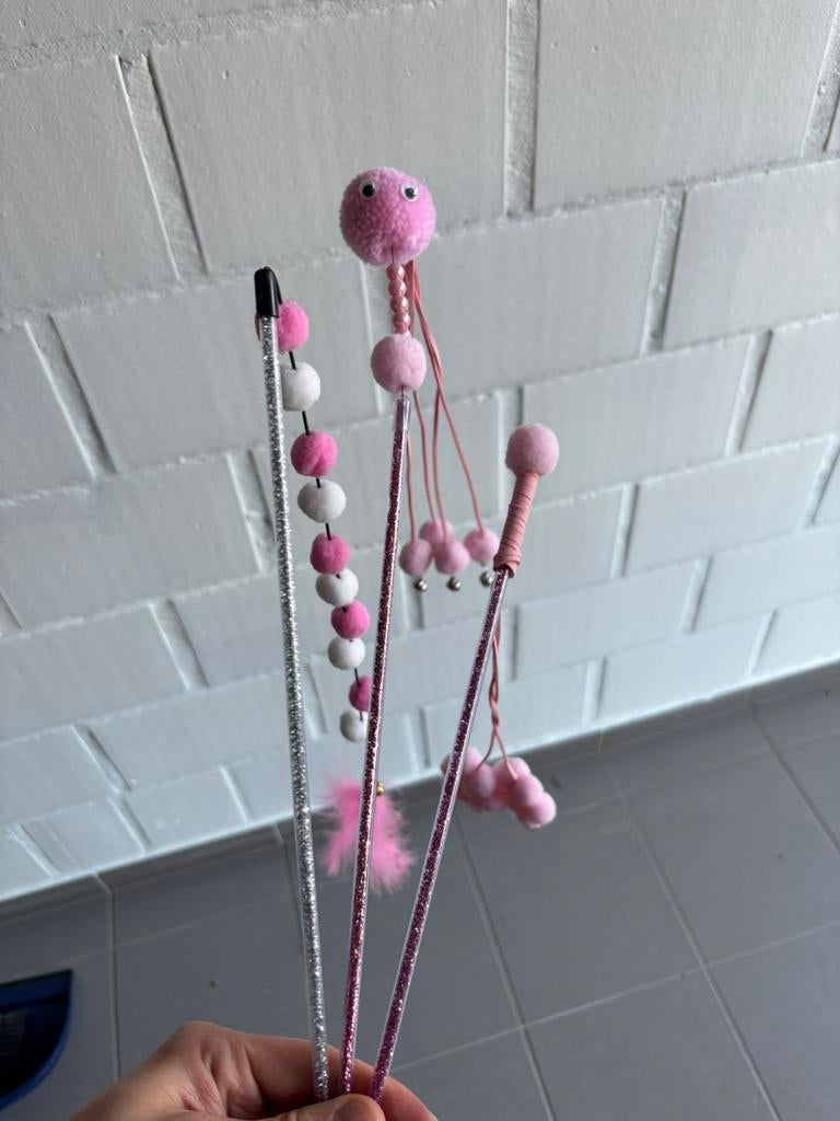 Canne à chat/bâton à jouets, Animaux & Accessoires, Enlèvement, Comme neuf