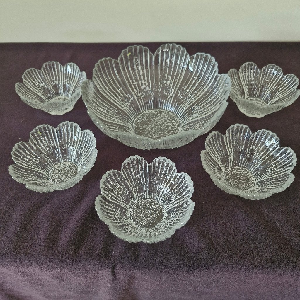 Assiette de service + 5 plats « Cloudberry Flower », Enlèvement ou Envoi