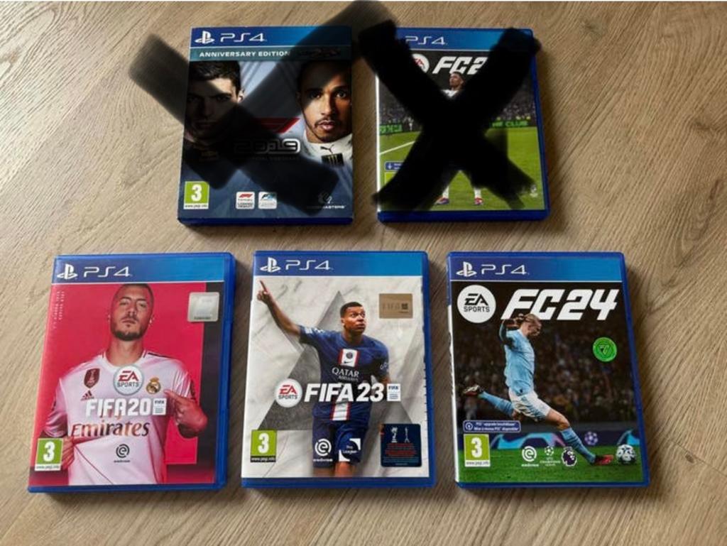 PlayStation 4 games, Enlèvement ou Envoi, Comme neuf, Sport, Un ordinateur