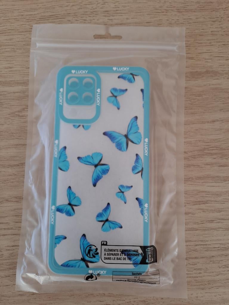 Smartphone beschermhoesje - vlinders - Galaxy A22 4G, Telecommunicatie, Ophalen, Nieuw, Overige modellen, Hoesje of Tasje
