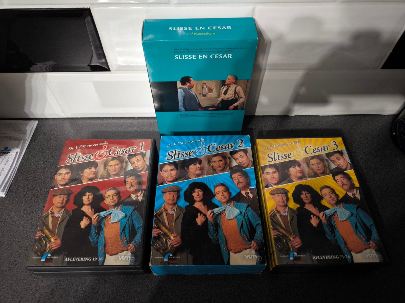 Mooi volledige dvd collectie Slisse en Cesar, Cd's en Dvd's, Ophalen of Verzenden, Nederlands, Nederlands