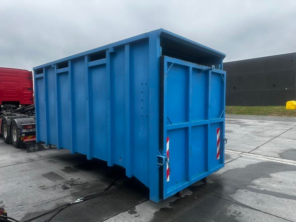 Container voor paarden, Ophalen