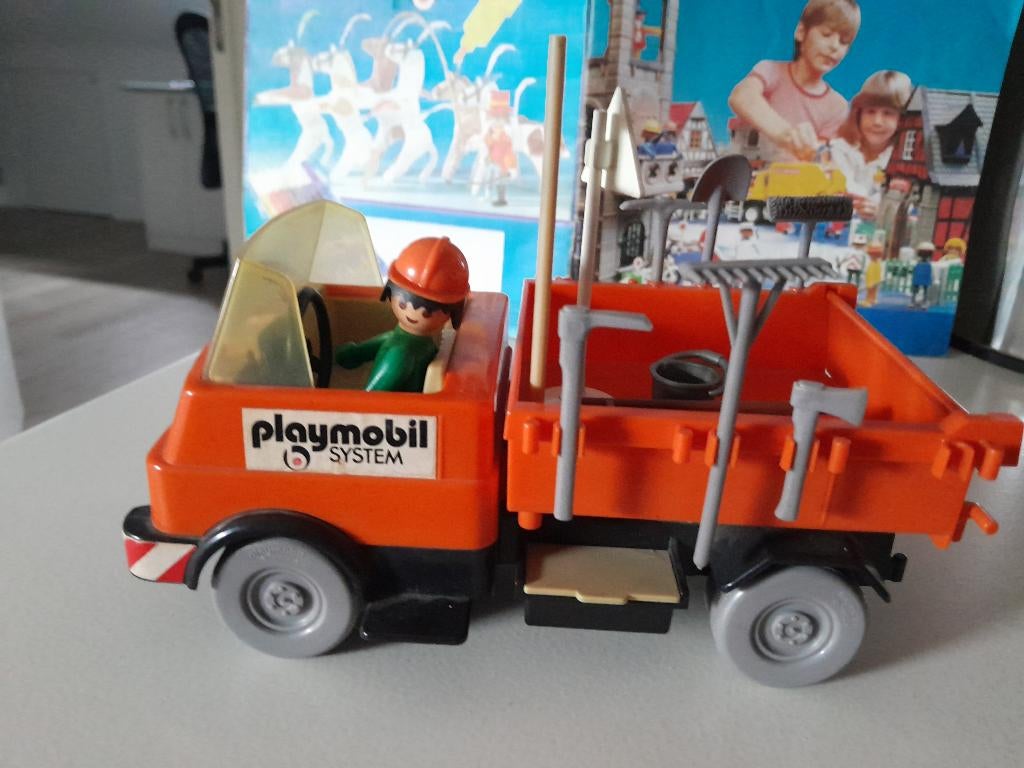 playmobil vintage eerst vrachtwagen, Kinderen en Baby's, Speelgoed | Playmobil, Ophalen of Verzenden, Gebruikt, Complete set