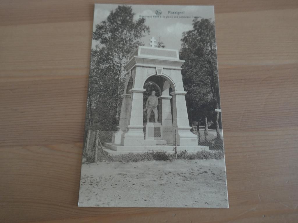 tintigny rossignol monument, Envoi, Non affranchie, Luxembourg