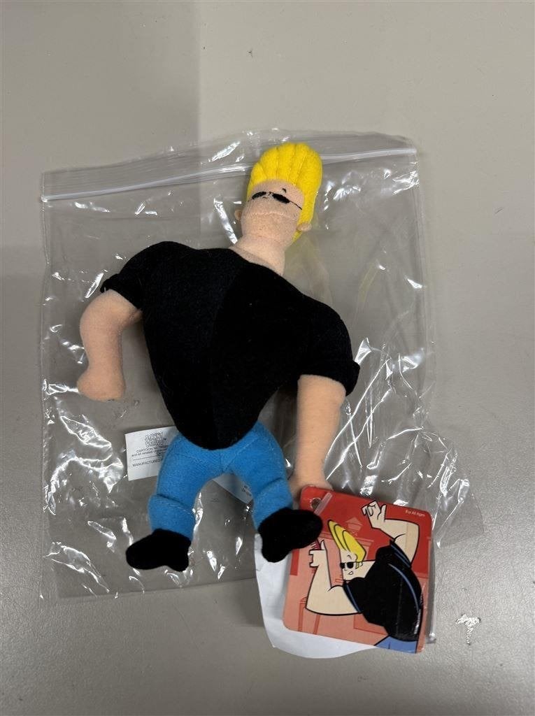 Johnny Bravo Trendmasters knuffel Cartoon Network 2000 zeldz, Enlèvement ou Envoi, Neuf