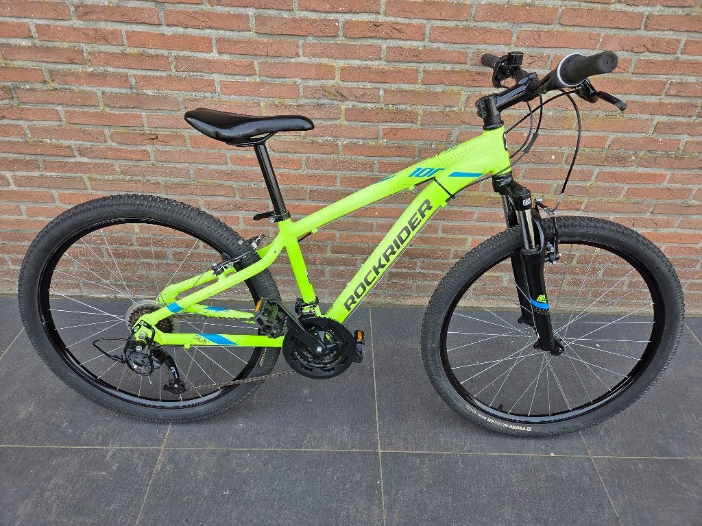 Jongens mountainbike, Fietsen en Brommers, Fietsen | Jongens, Velgrem, Versnellingen, Zo goed als nieuw, Ophalen