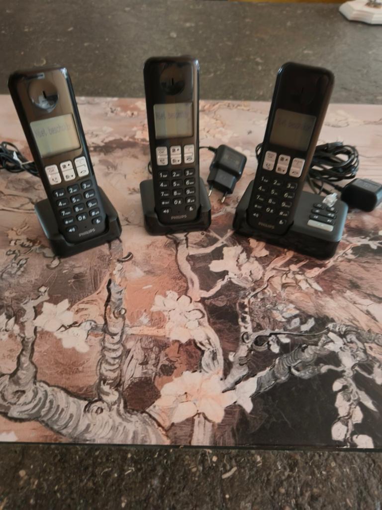 Philips draadloze telefoons, Telecommunicatie, Ophalen