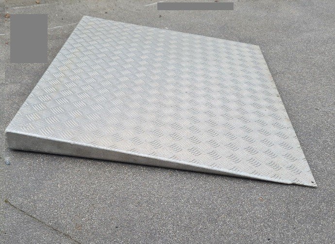 Drempelhulp, Aluminium oprijplaat, Diversen, Ophalen, Zo goed als nieuw