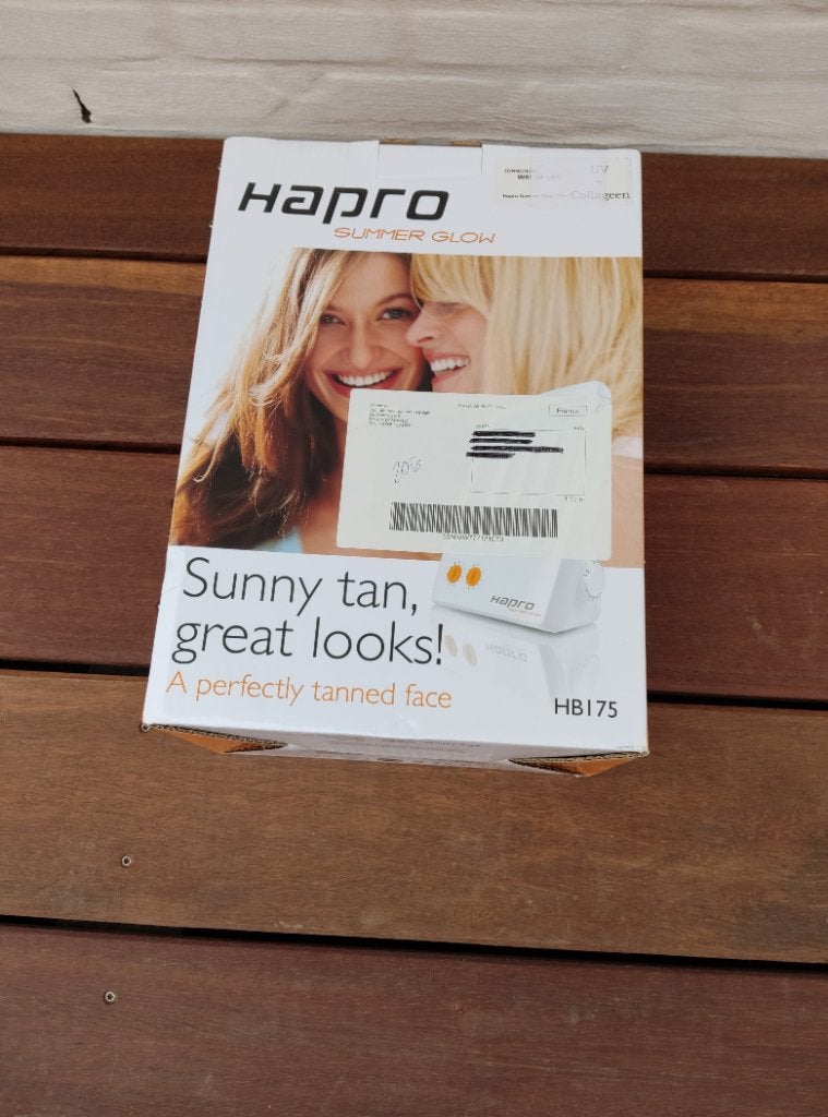 Hapro : Gezichtsbruiner HB 175 Summer Glow.Nieuw, Ophalen of Verzenden, Nieuw, Gezichtsbruiner, Minder dan 10 lampen