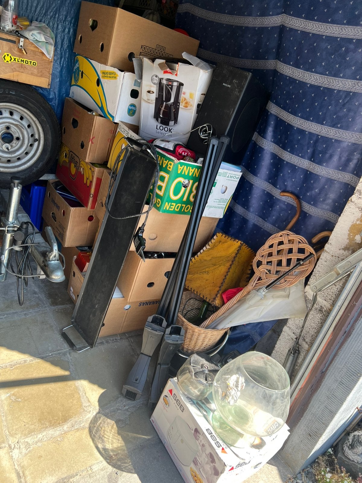 Lot rommelmarkt gerief., Ophalen, Gebruikt