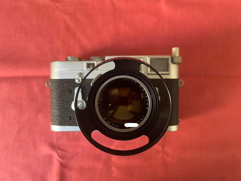 Leica M3 Single Stroke (1963) & Summilux 50mm f/1.4 V2 (1961, Audio, Tv en Foto, Ophalen, Zo goed als nieuw, Leica